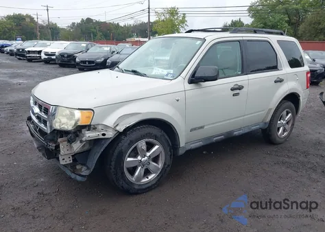 2008 Ford Escape Xlt z USA, uszkodzony, nr VIN 1FMCU031X8KA90338